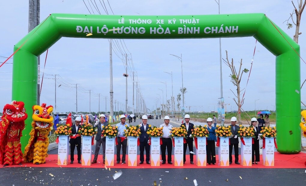 Đại lộ Lương Hòa - Bình Chánh thúc đẩy tăng trưởng vùng đô thị phía Tây TP HCM. Ảnh: Chủ đầu tư Prodezi và Tandoland