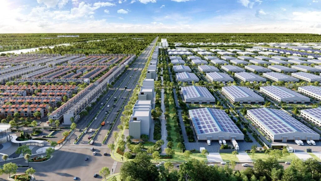 LA Home, located opposite Prodezi Industrial Park, provides housing for workers and experts.