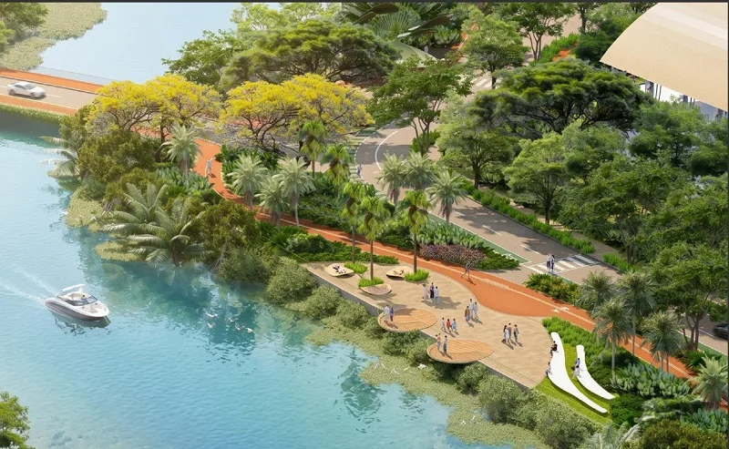 Perspective of Palm City project 2 - Huong Viet roperties