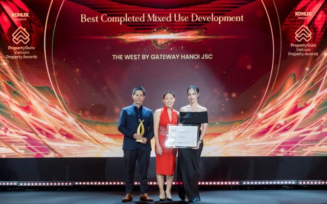 the west được vinh dianh tại VN Property Guru 2024